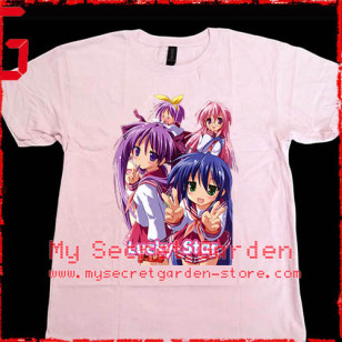 Lucky Star らき☆すた Anime T Shirt #2